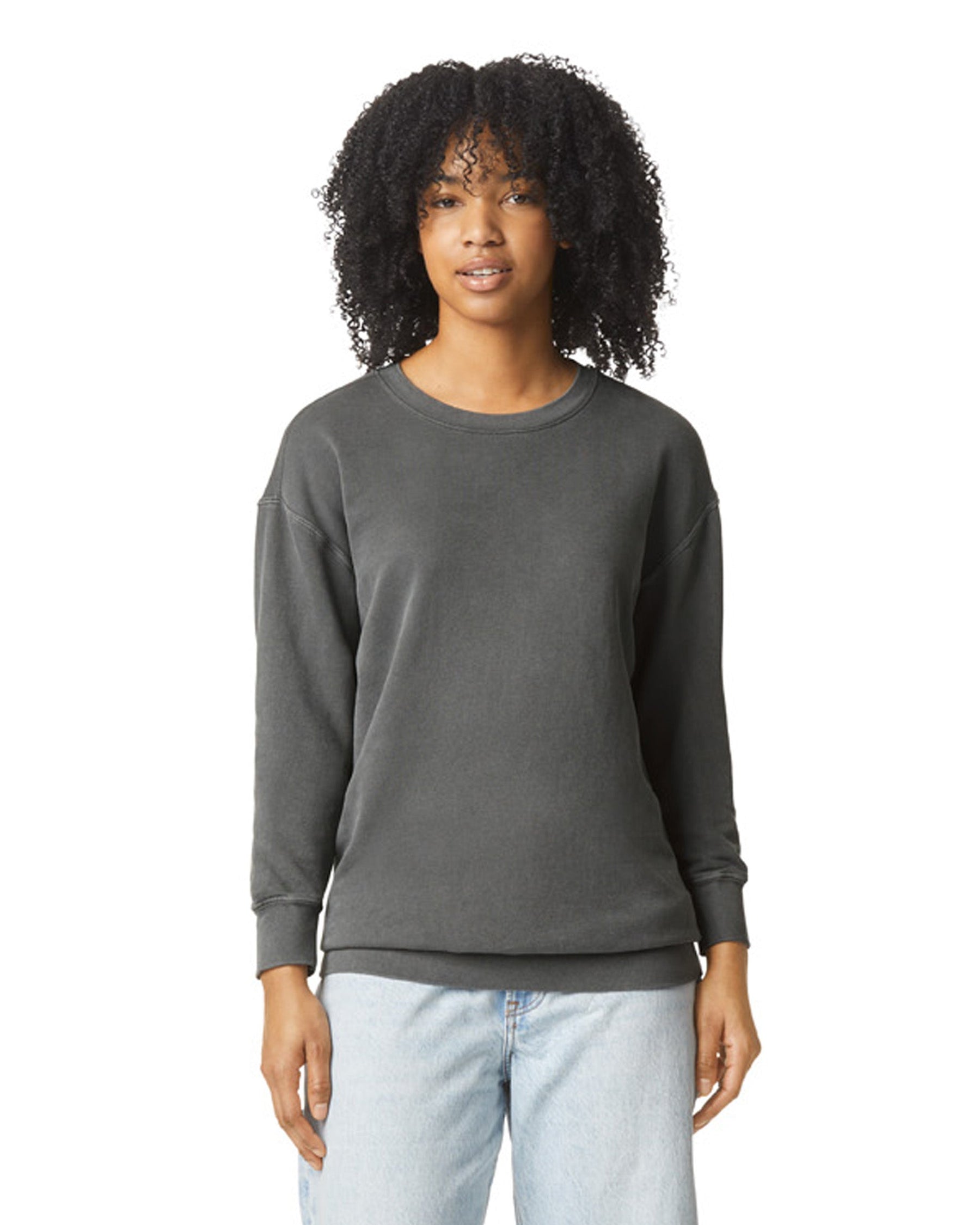 1466 Comfort Colors Adult Lightweight Crewneck Sweatshirt