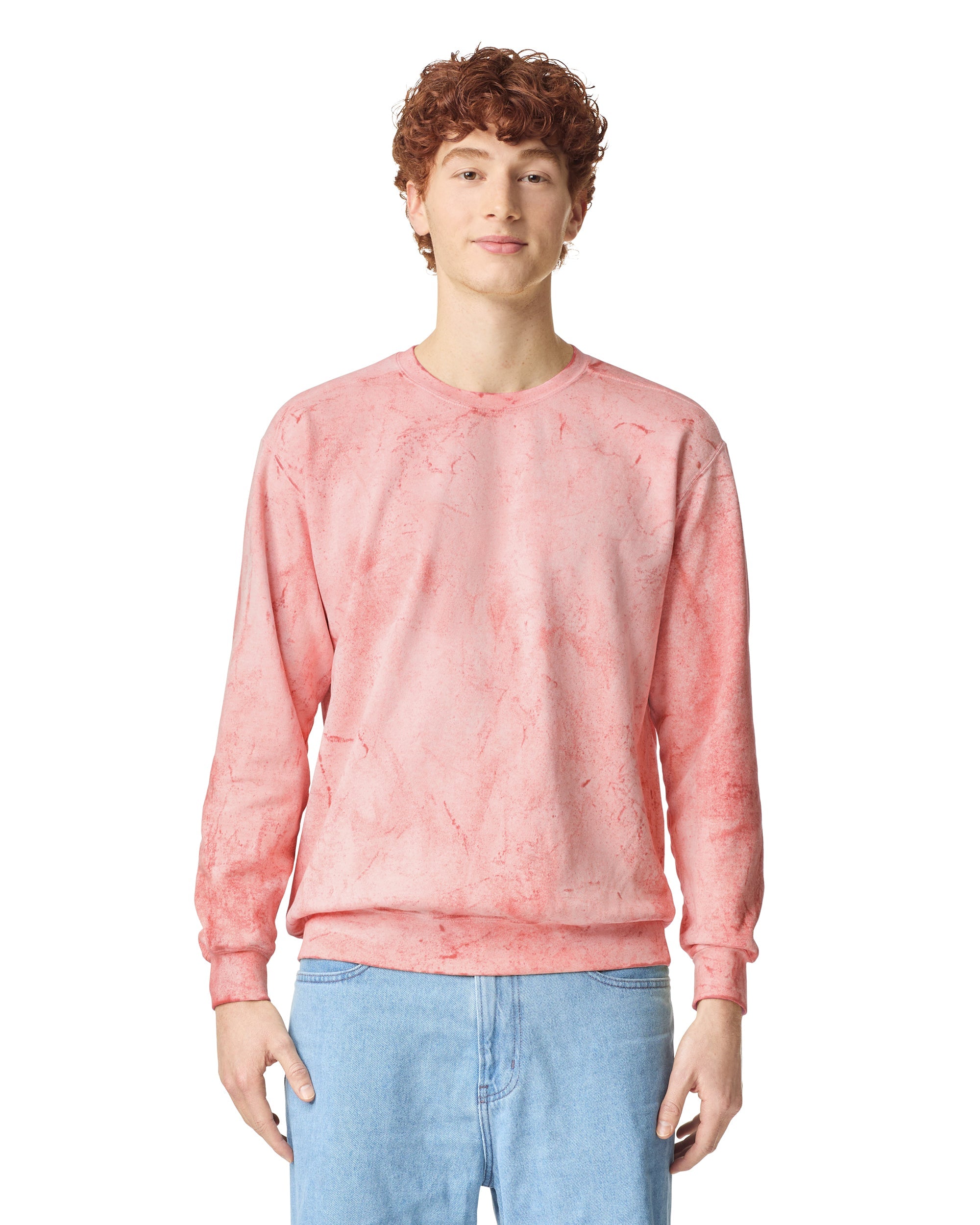 1545 Comfort Colors Adult Color Blast Crewneck Sweatshirt