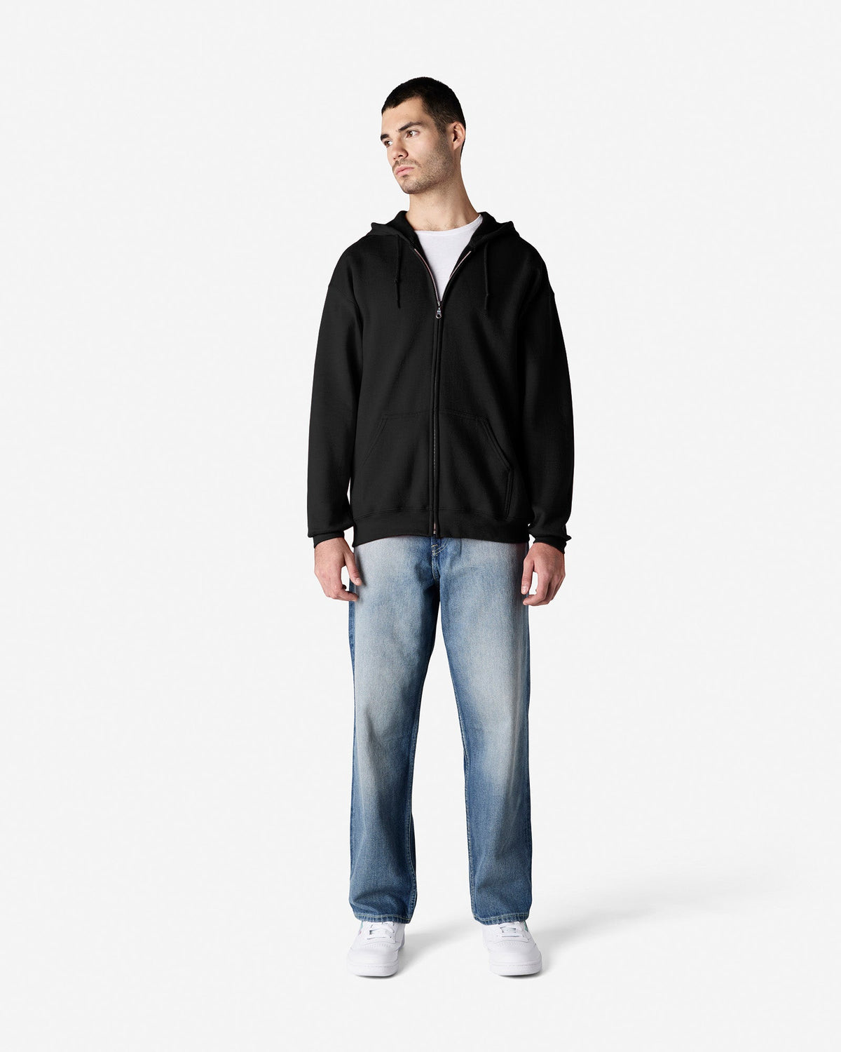 18600 Gildan Heavy Blend Adult Full Zip Hooded Sweatshirt