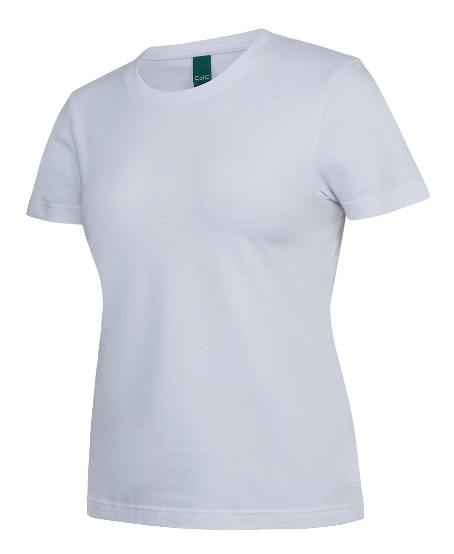 C of C Ladies Cotton S/S Stretch Tee 1STS1
