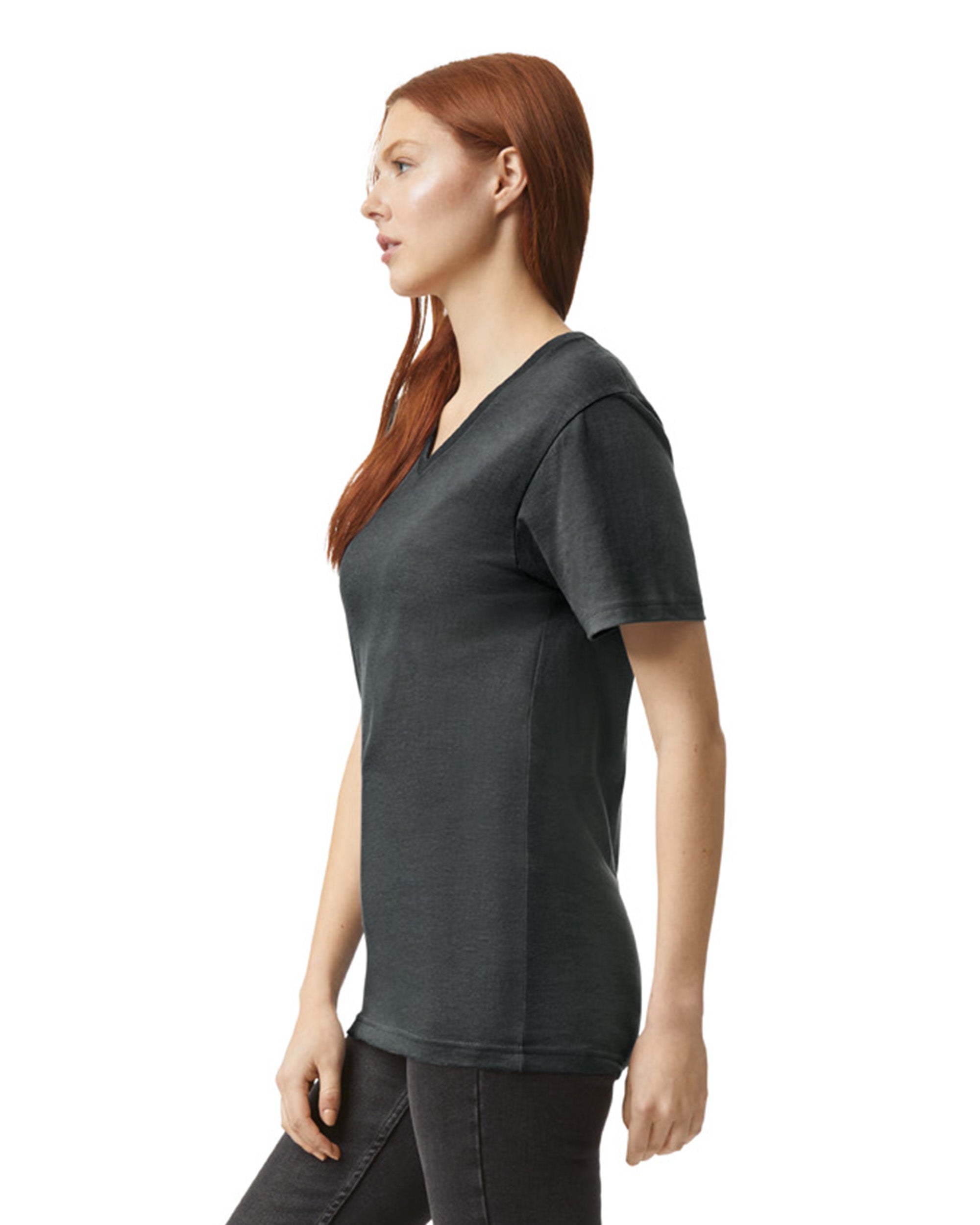 2006CVC American Apparel CVC Unisex V-neck T-shirt