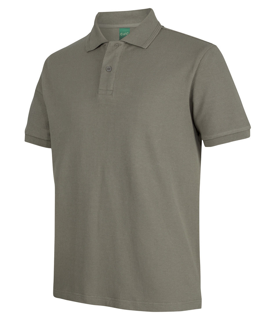 C of C 320g Popcorn Cotton Polo 2PCS
