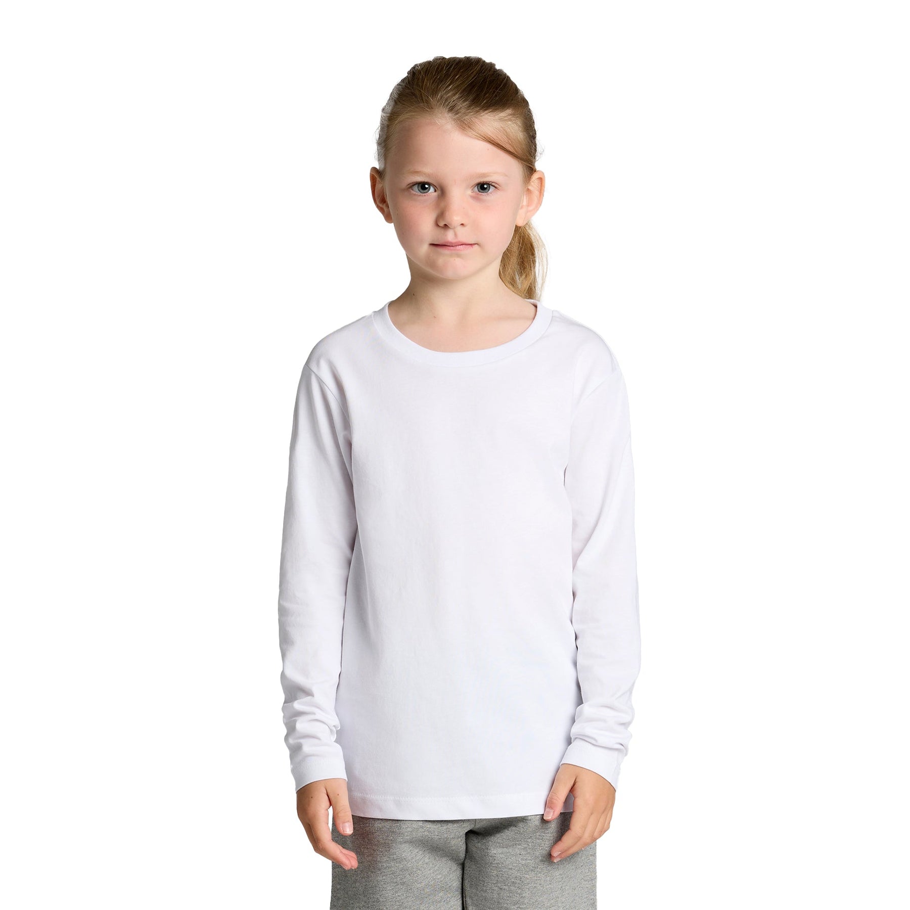 3007 KIDS STAPLE LS TEE