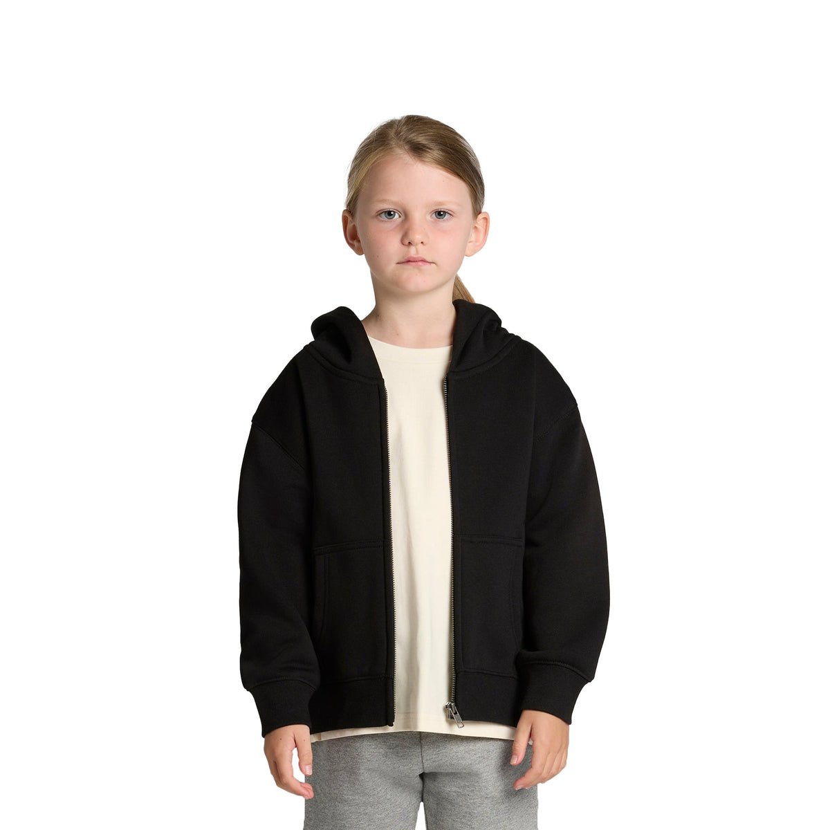 3038 KIDS RELAX ZIP HOOD