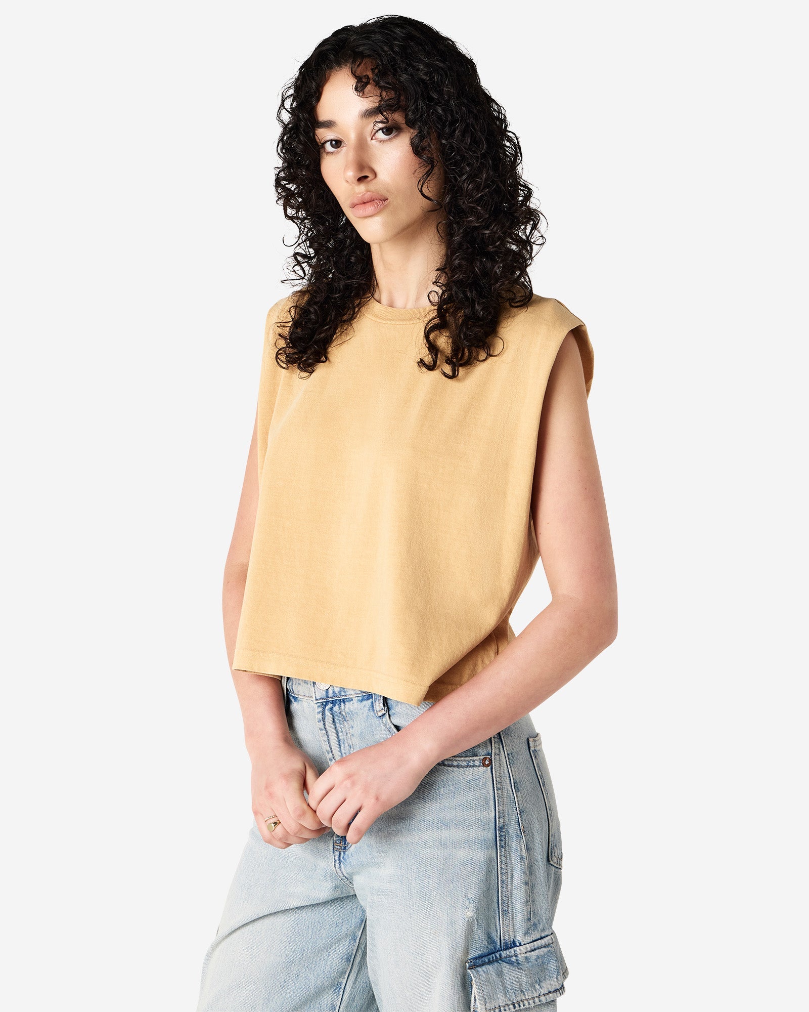 307GD American Apparel Women's Muscle T-shirt