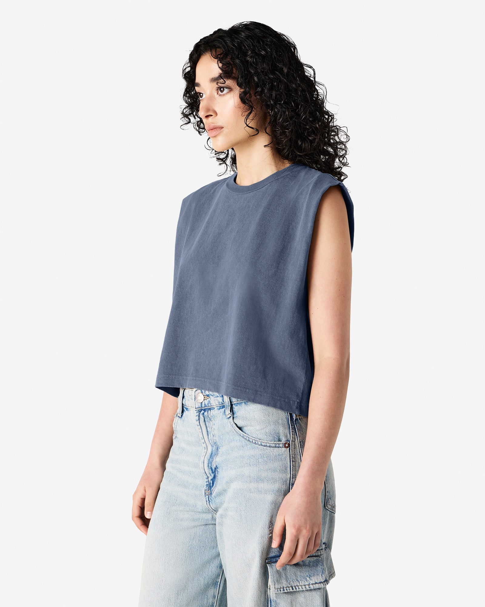 307GD American Apparel Women's Muscle T-shirt