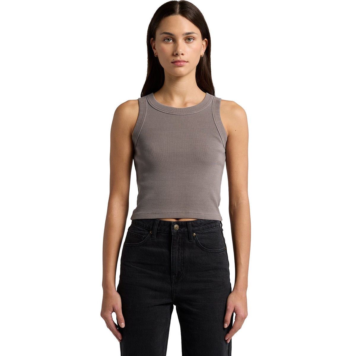 4035 FADED ORGANIC CROP TANK