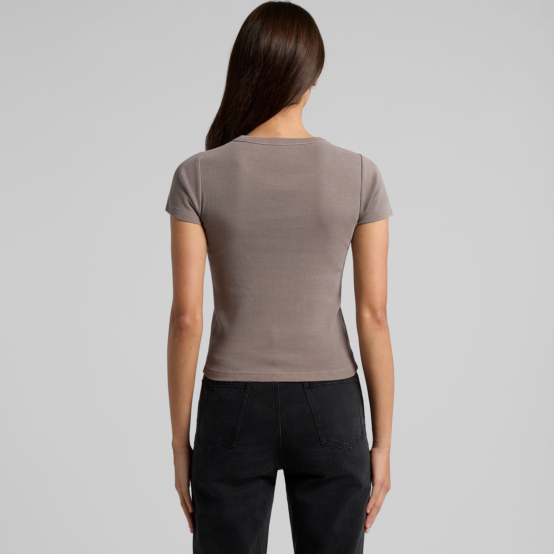4036 WOS FADED ORGANIC RIB TEE
