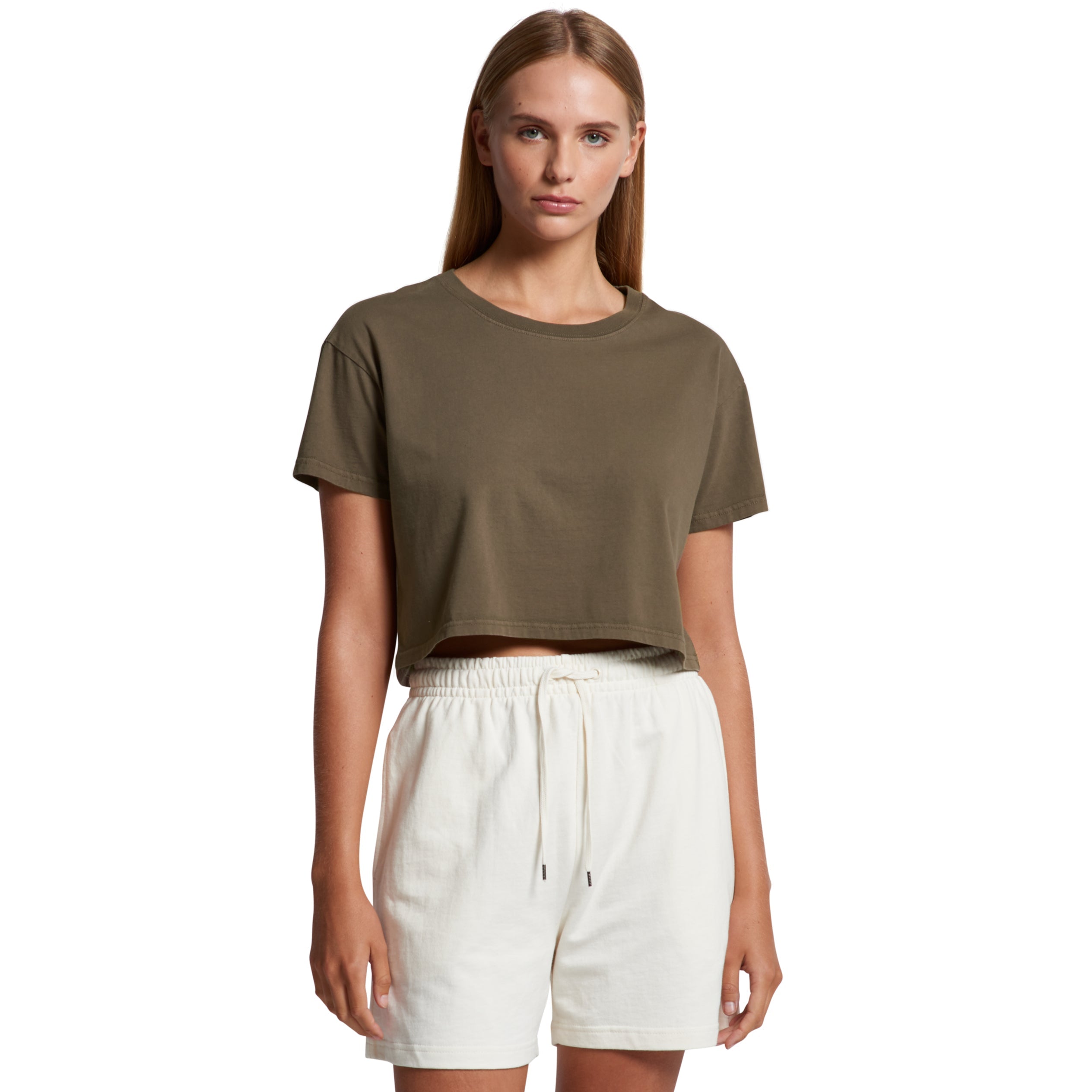 4062F FADED CROP TEE
