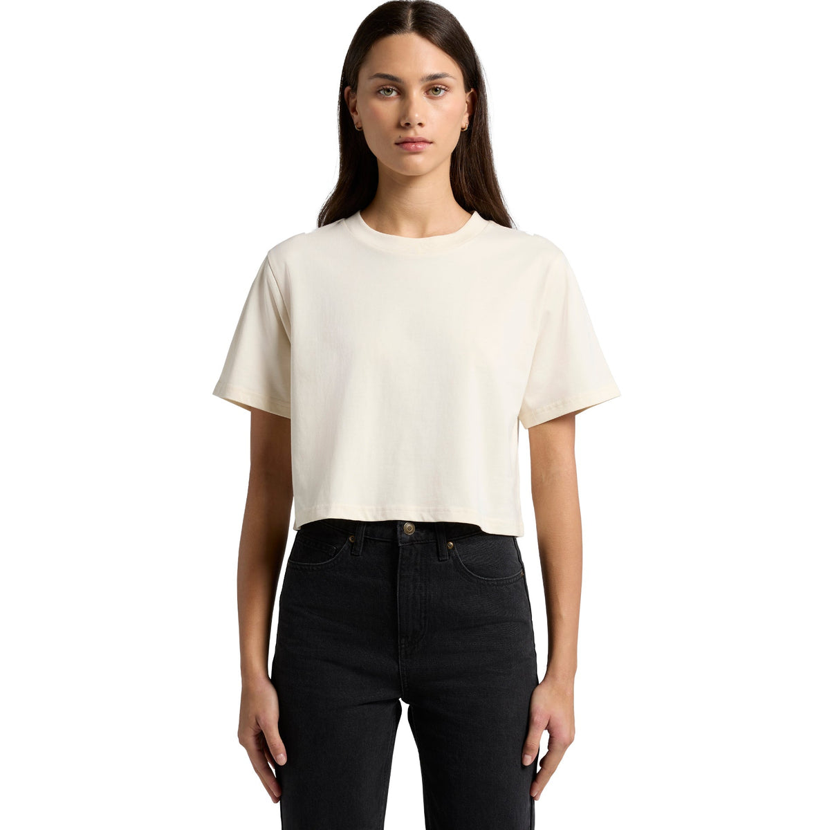 4072 WOS CLASSIC CROP TEE