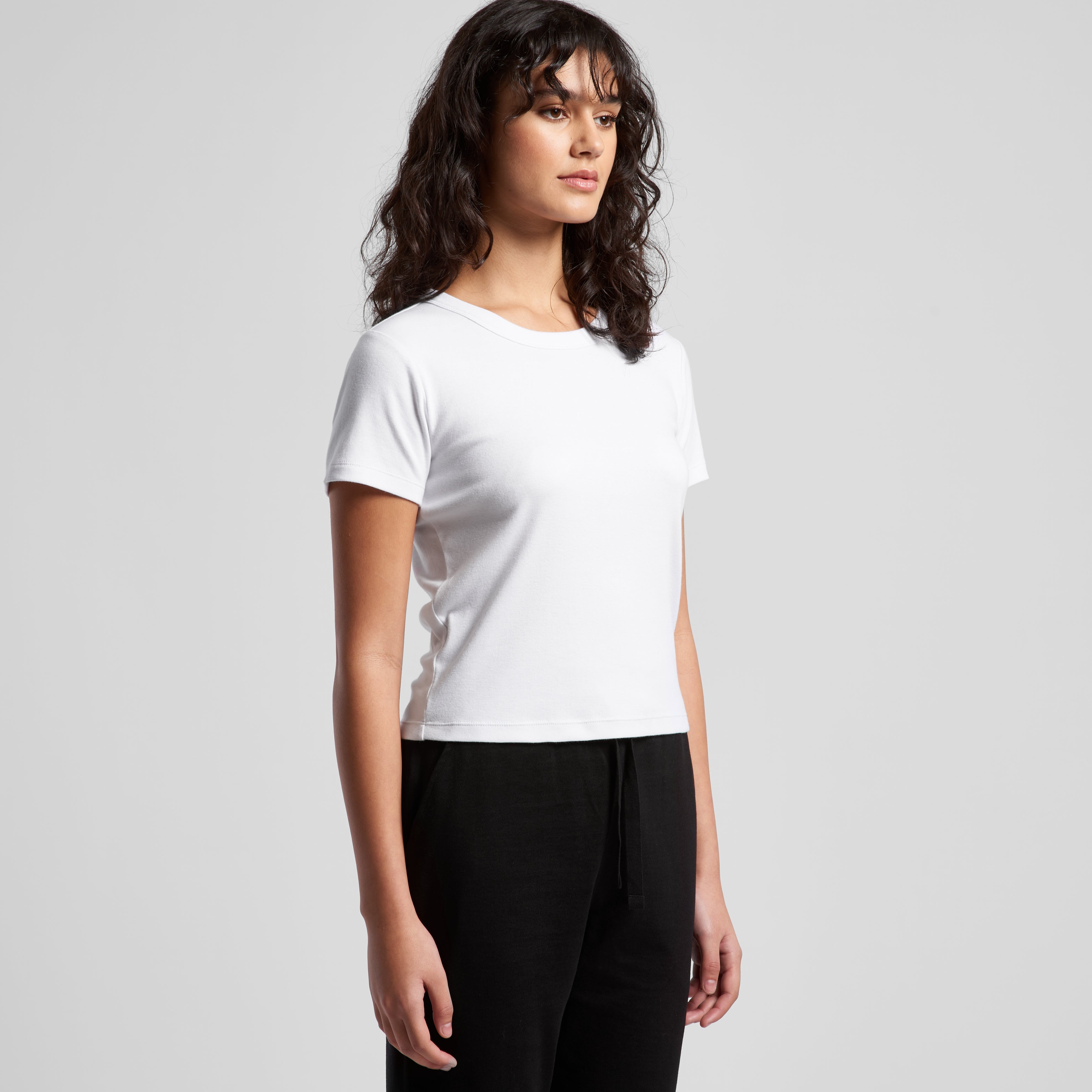 4074 ORGANIC RIB BABY TEE