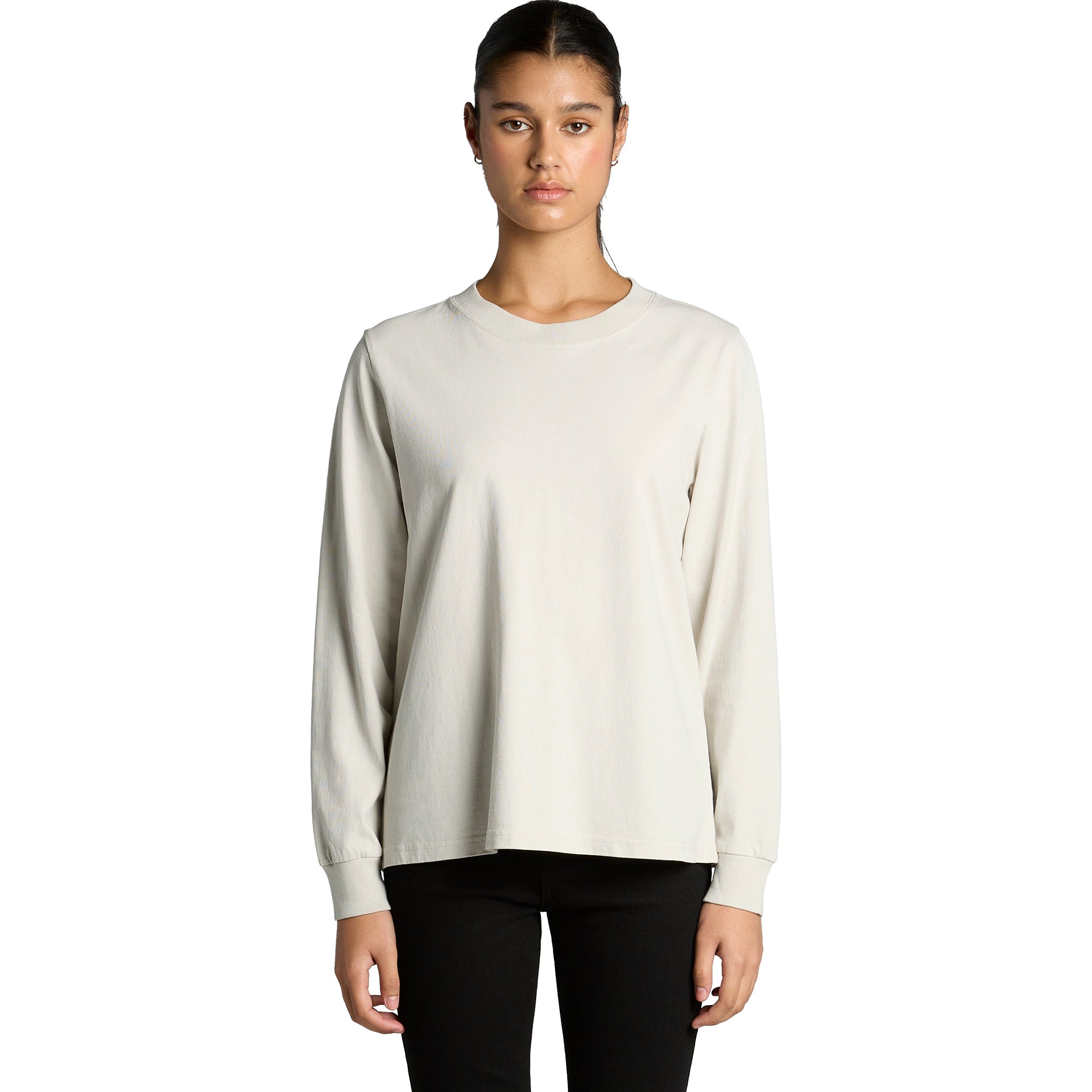 4083 WOS HEAVY FADED LS TEE