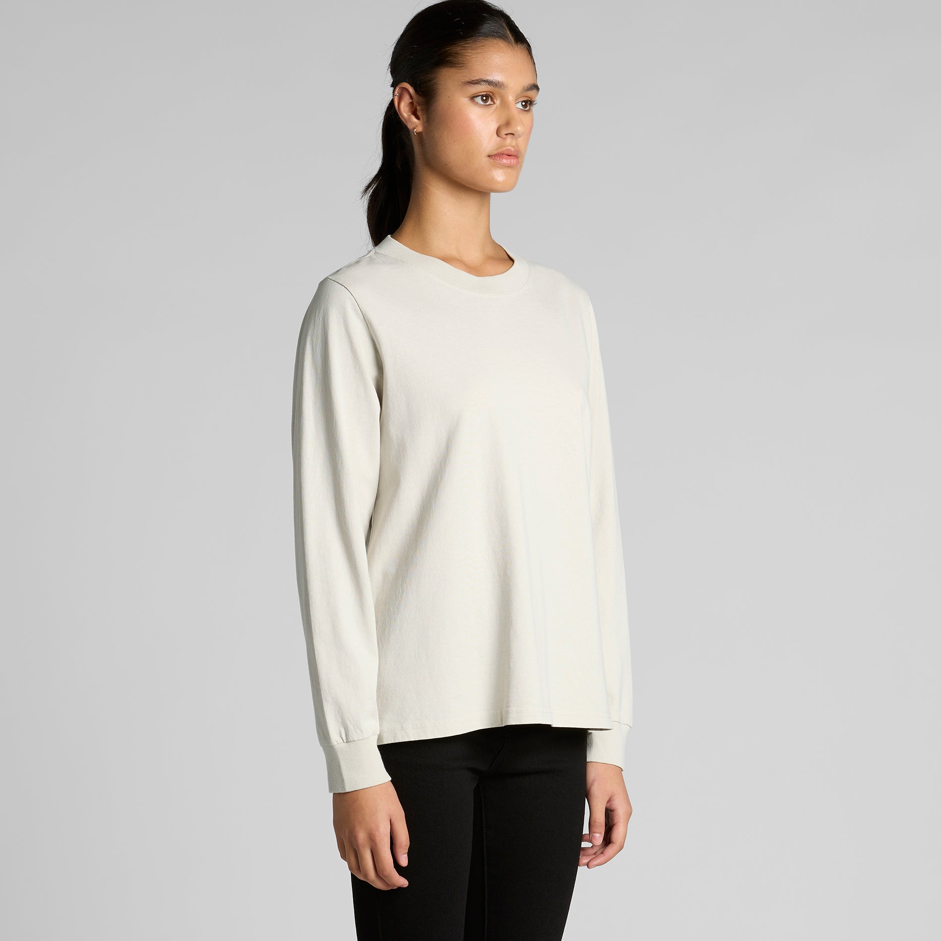 4083 WOS HEAVY FADED LS TEE