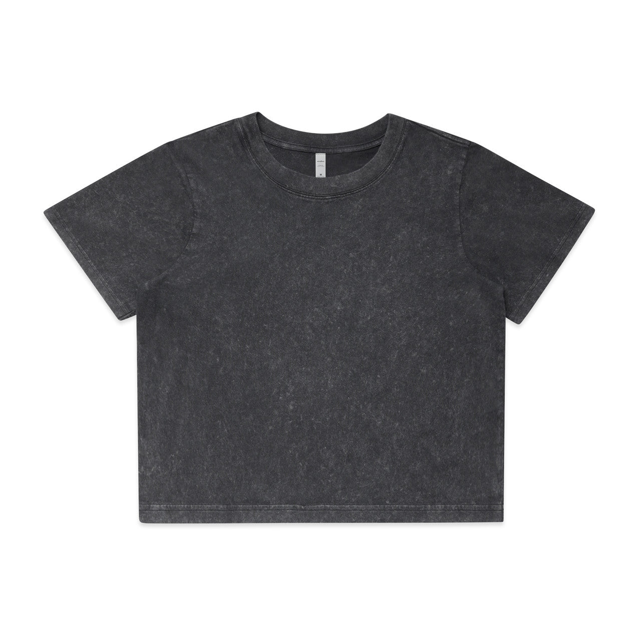 4086 WOS STONE WASH HEAVY CROP