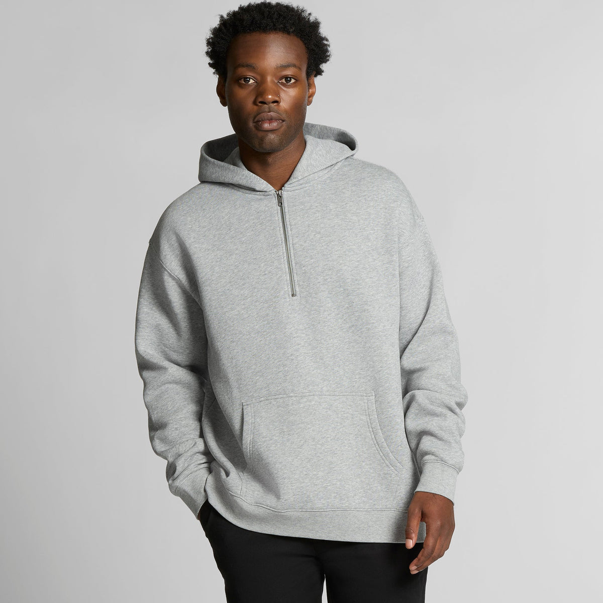 5164 RELAX HALF ZIP HOOD