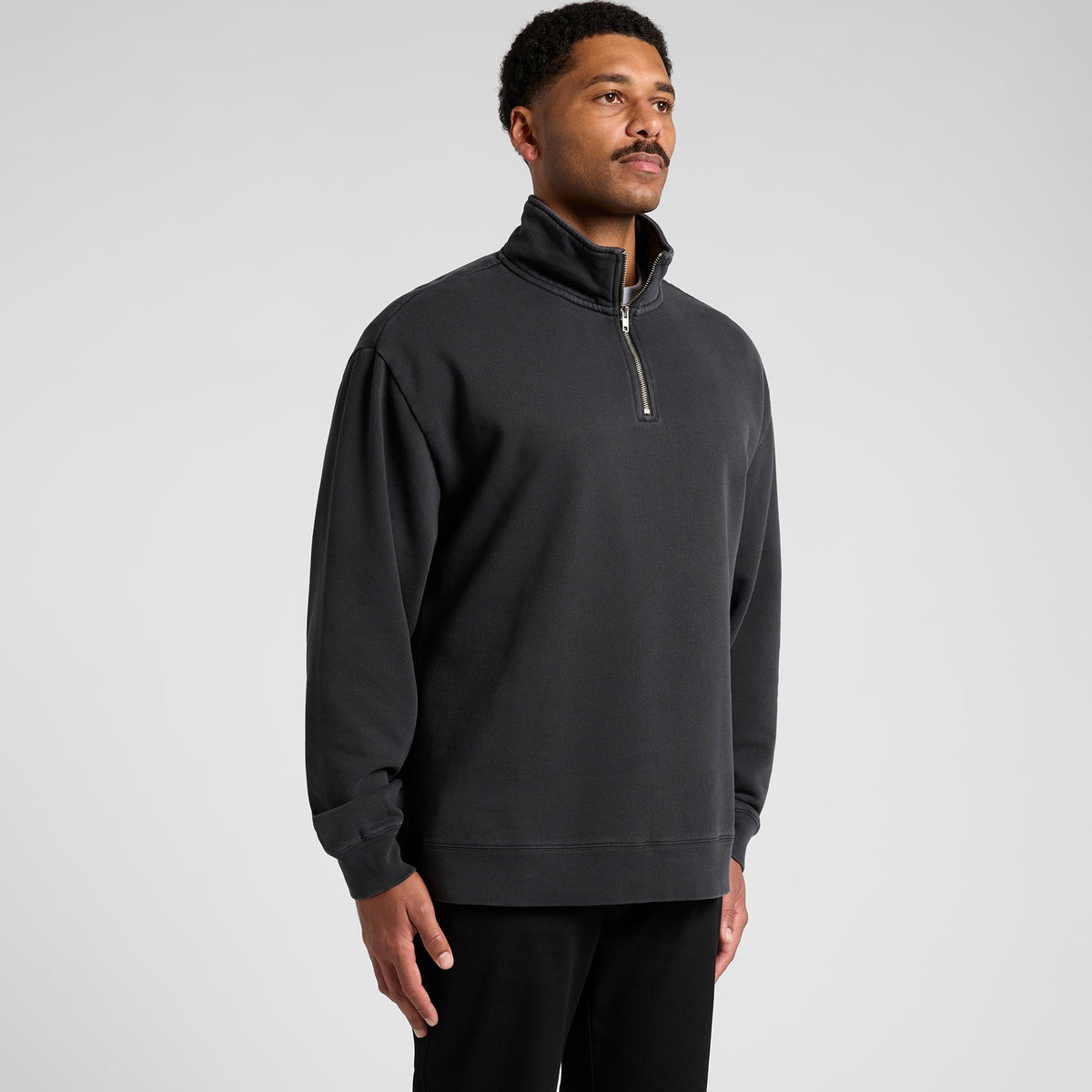 5167 RELAX FADED HALF ZIP