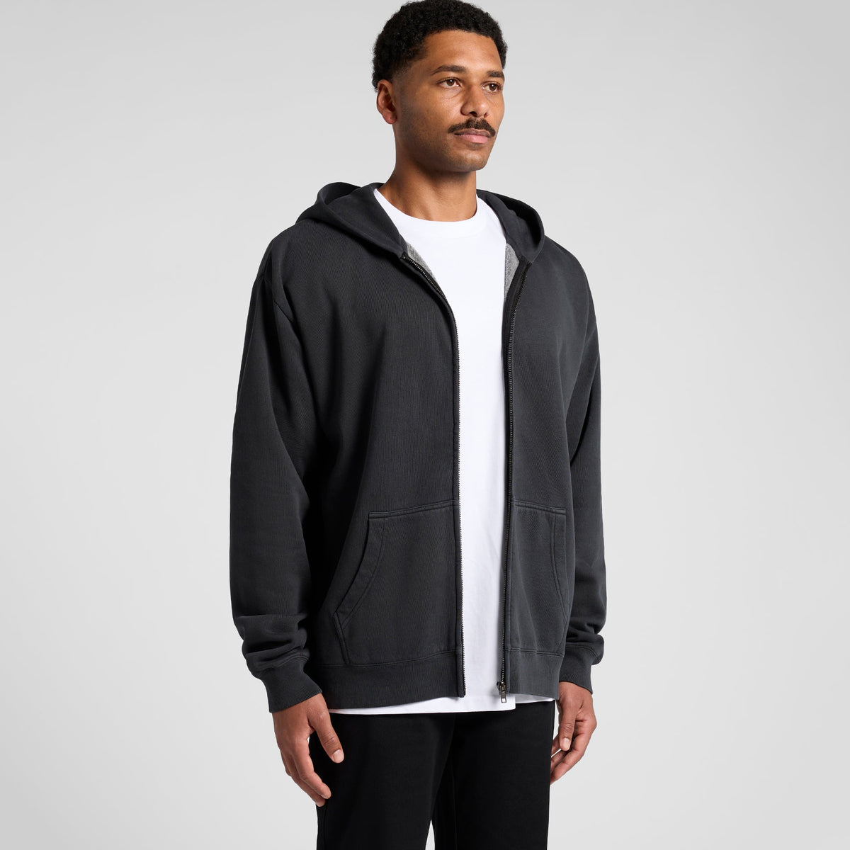 5170 RELAX FADED ZIP HOOD