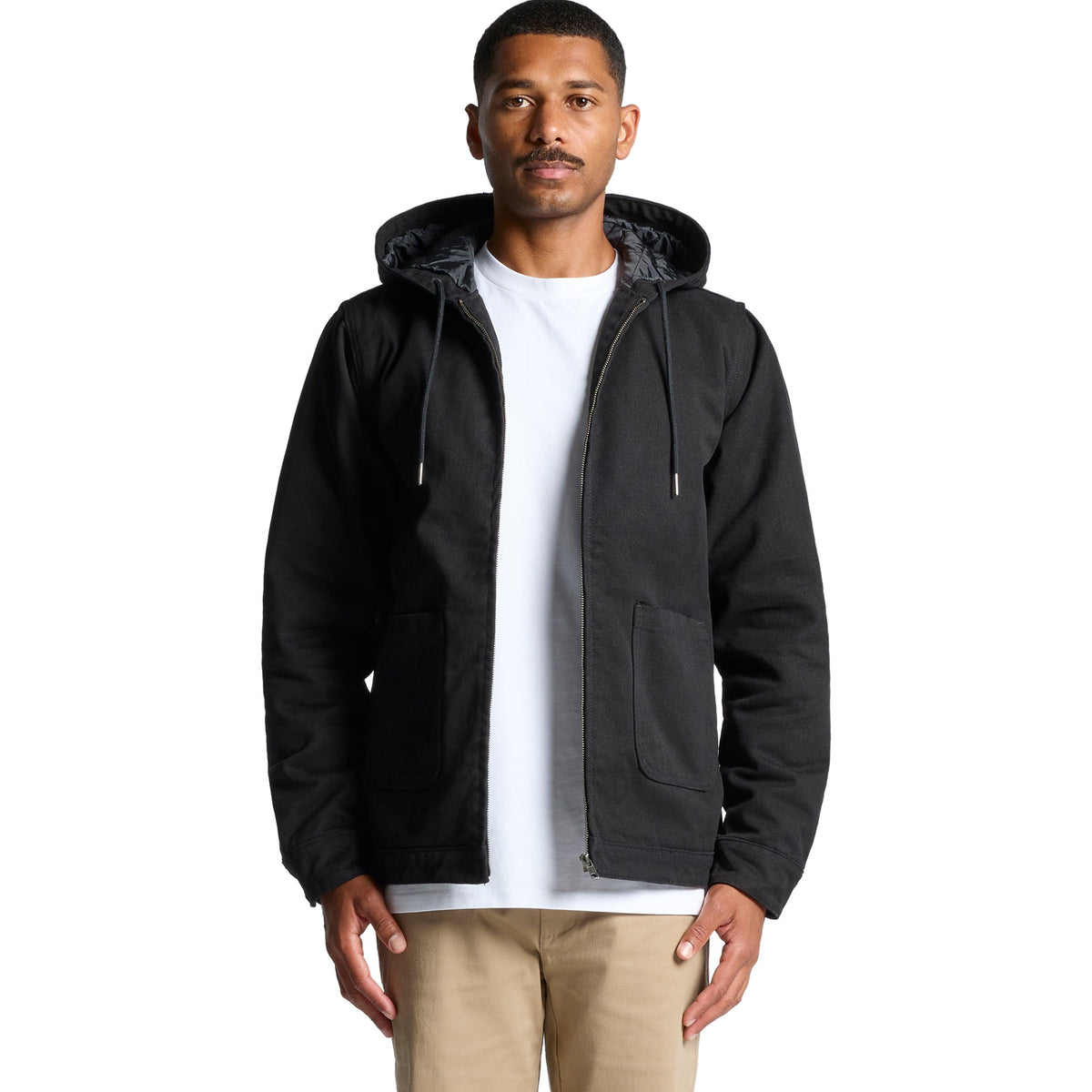 5529 CANVAS HOODED JACKET
