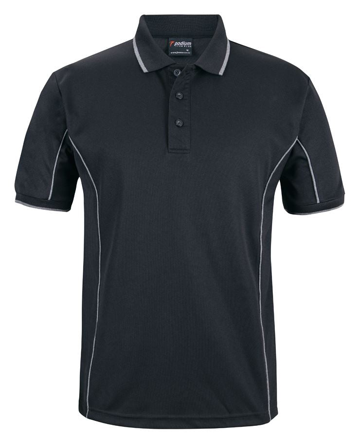 7PIP Podium S/S Piping Polo