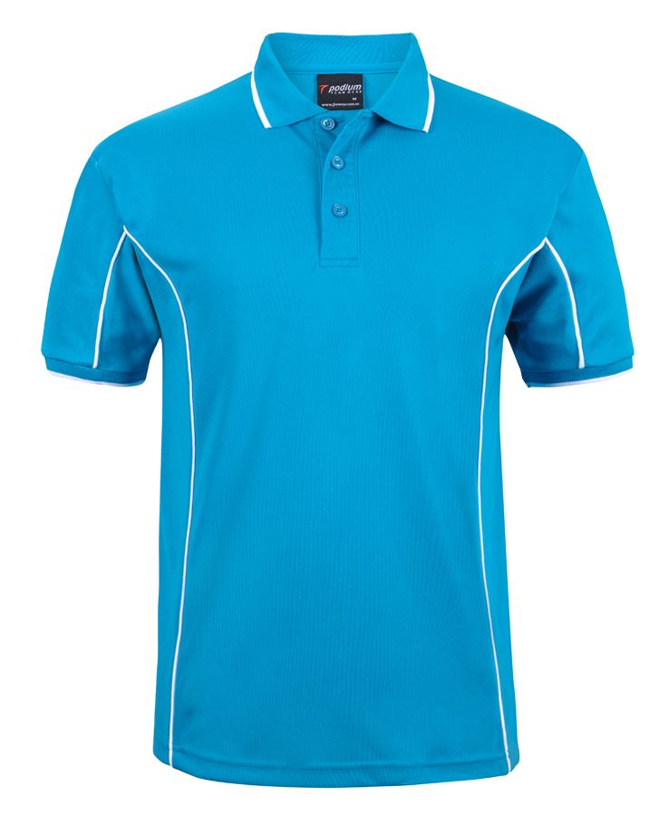 7PIP Podium S/S Piping Polo