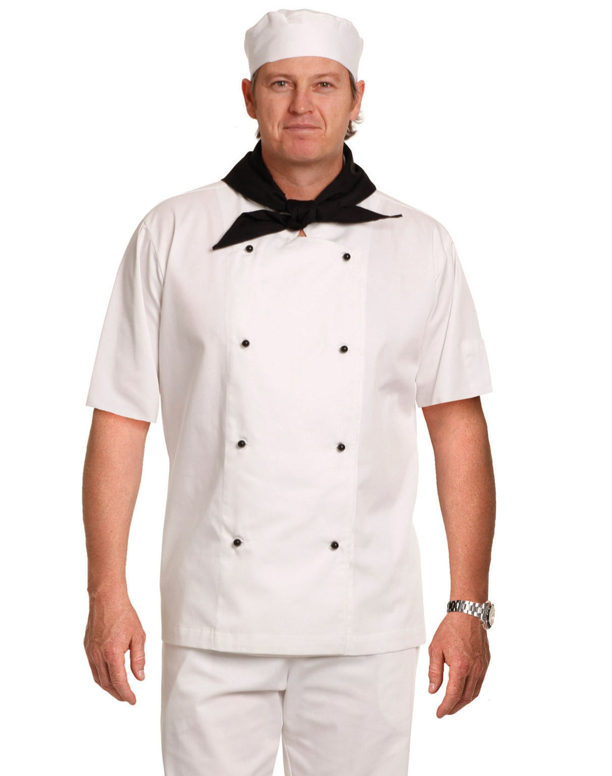 CJ02 CHEF’S SHORT SLEEVE JACKET