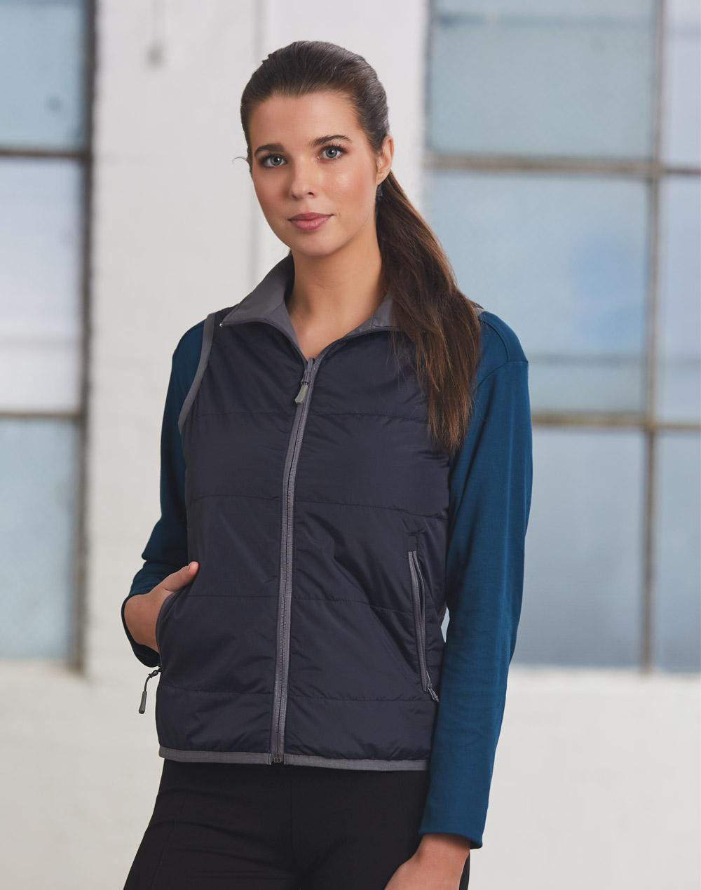 JK38 Versatile Reversible Vest - Ladies