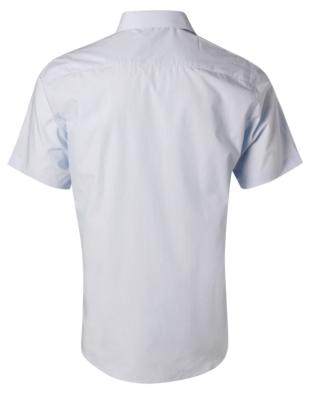 Benchmark M7211 Men's Fine Stripe Short Sleeve Shirt
