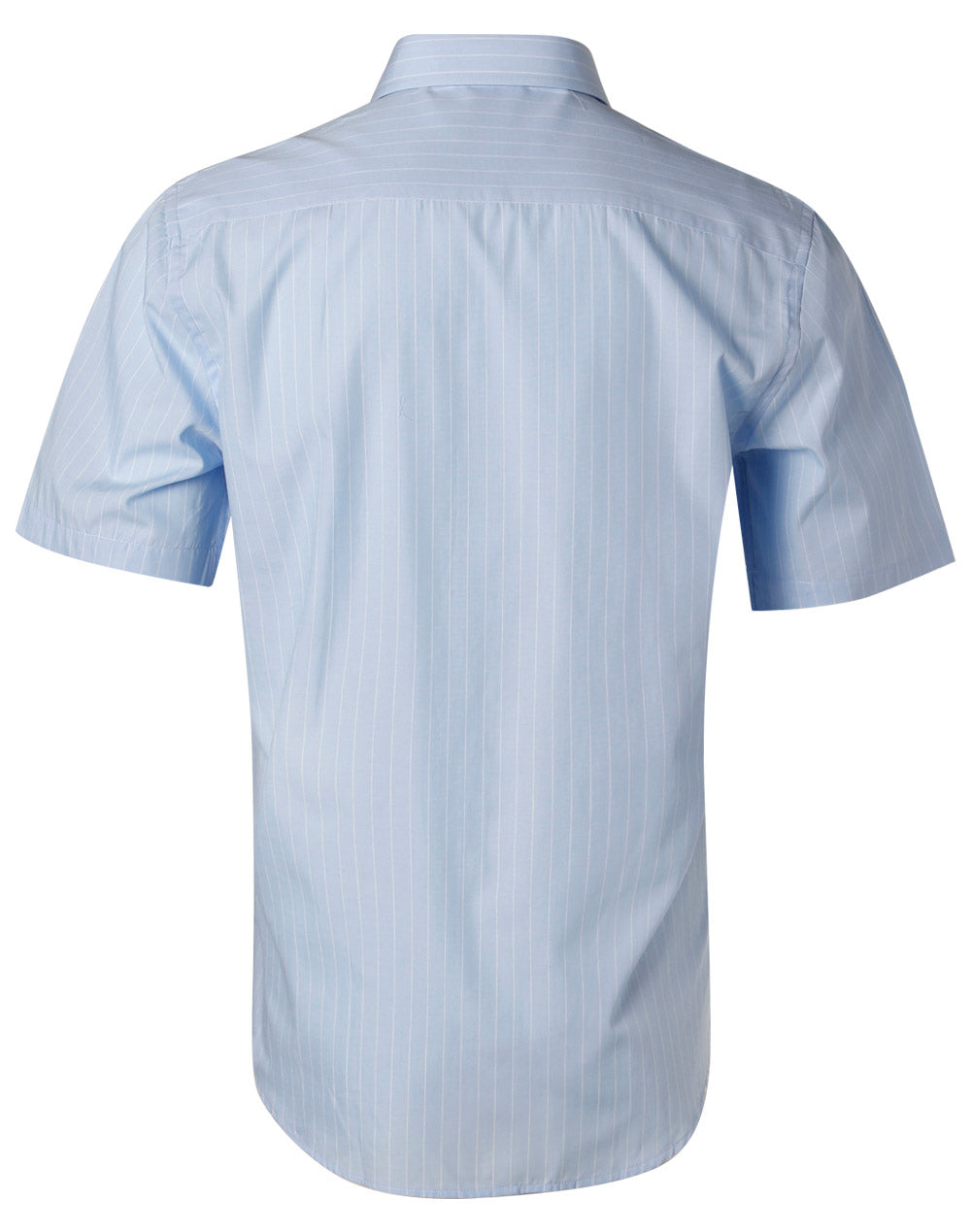 Benchmark M7221 Men's Pin Stripe Short Sleeve Shirt