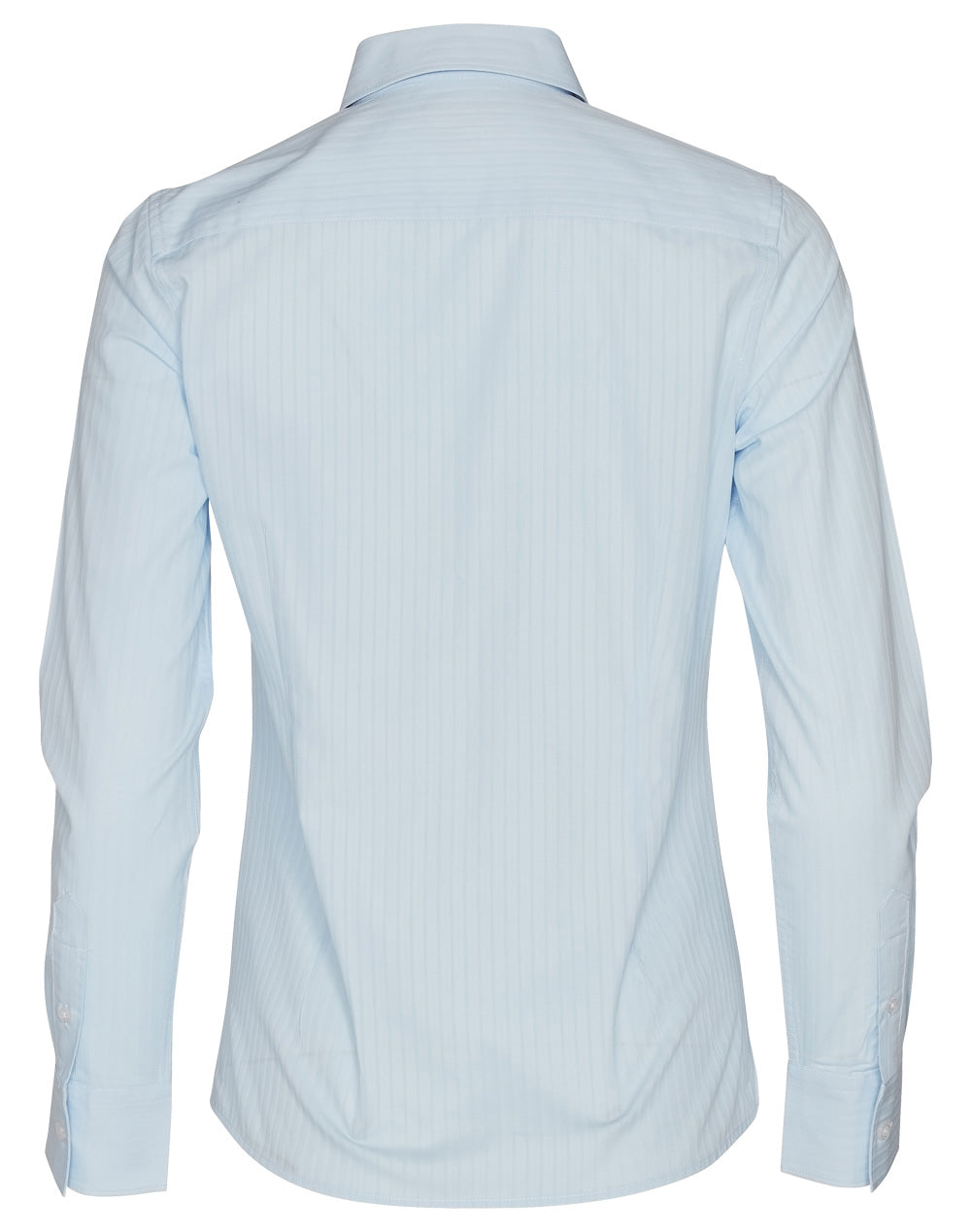 Benchmark M8100L Women's Self Stripe Long Sleeve Shirt