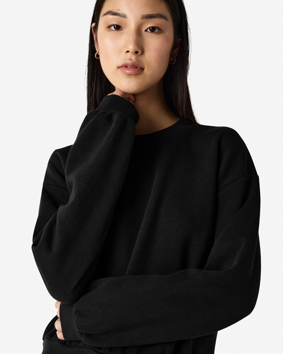 RF494 American Apparel Reflex Fleece Women's Crewneck Sweatshirt