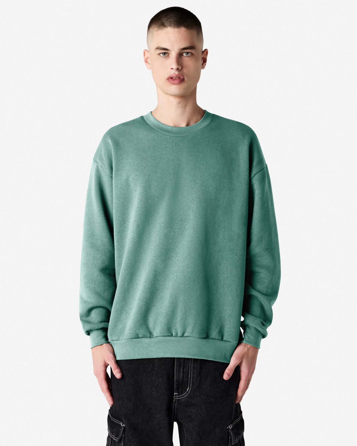 RF496 American Apparel Reflex Fleece Unisex Crewneck Sweatshirt