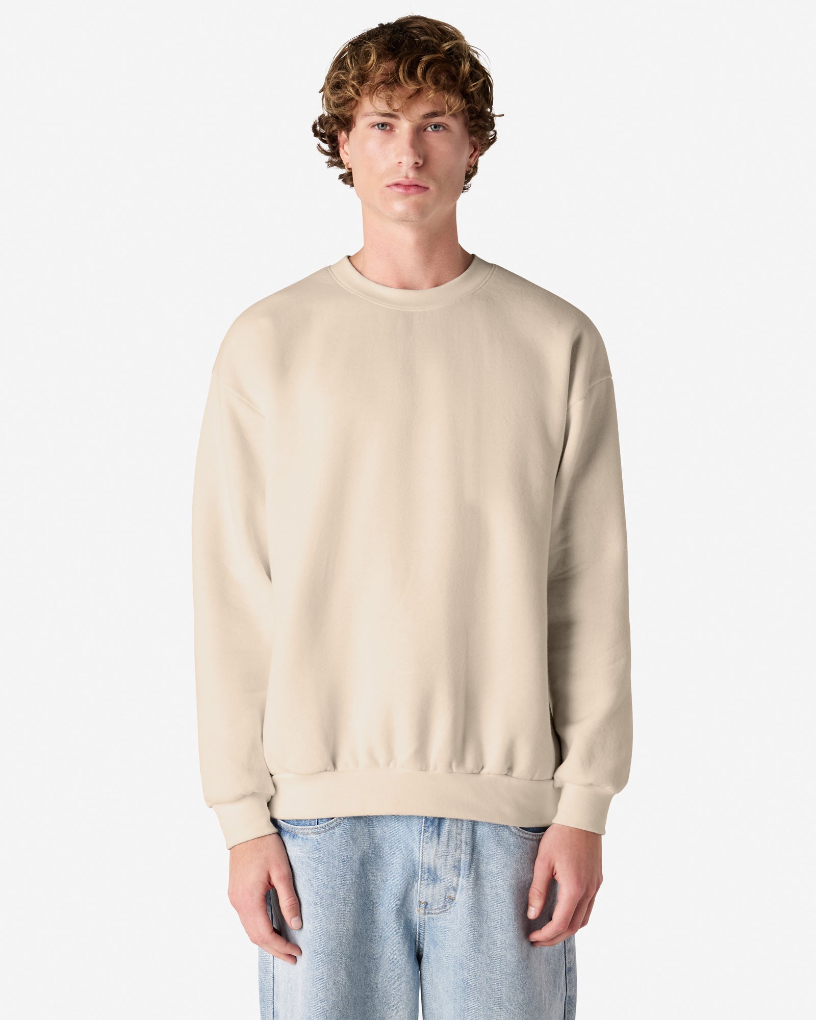 RF496 American Apparel Reflex Fleece Unisex Crewneck Sweatshirt