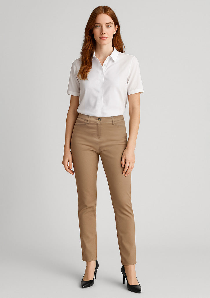 RGP263L Womens Slim Leg Stretch Chino Pant