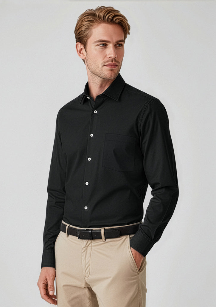 RS968ML Mens Charlie Classic Fit Long Sleeve Shirt