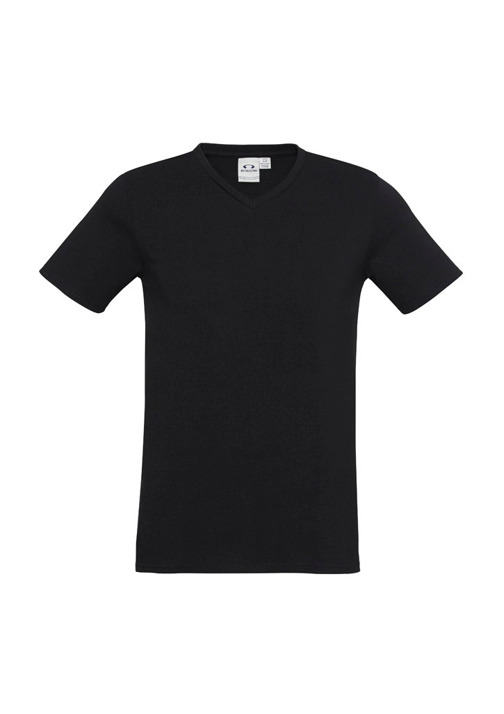 Mens Viva Short Sleeve V-Neck Tee T403M
