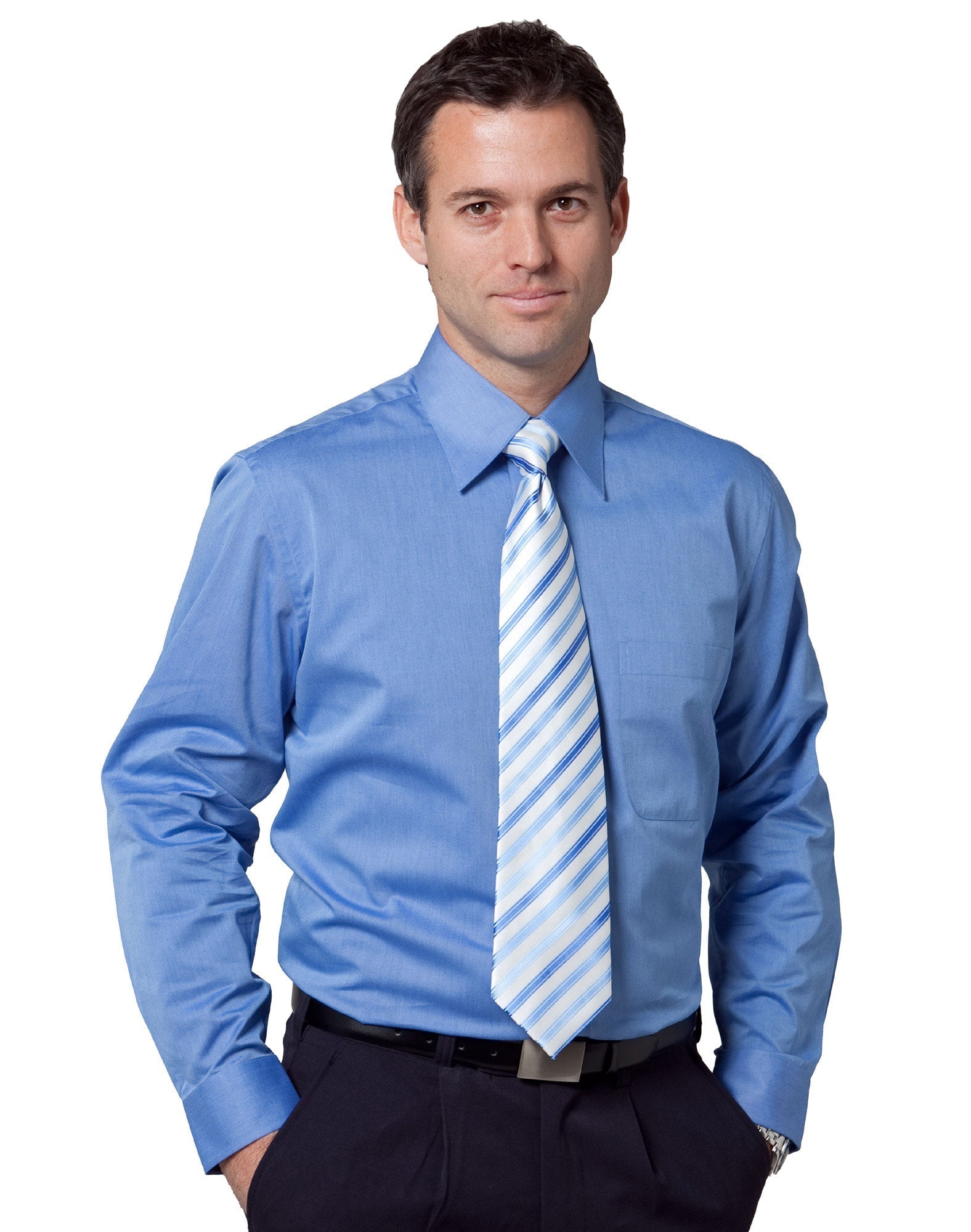 Benchmark M7002 Men's Nano Tech Long Sleeve Shirt