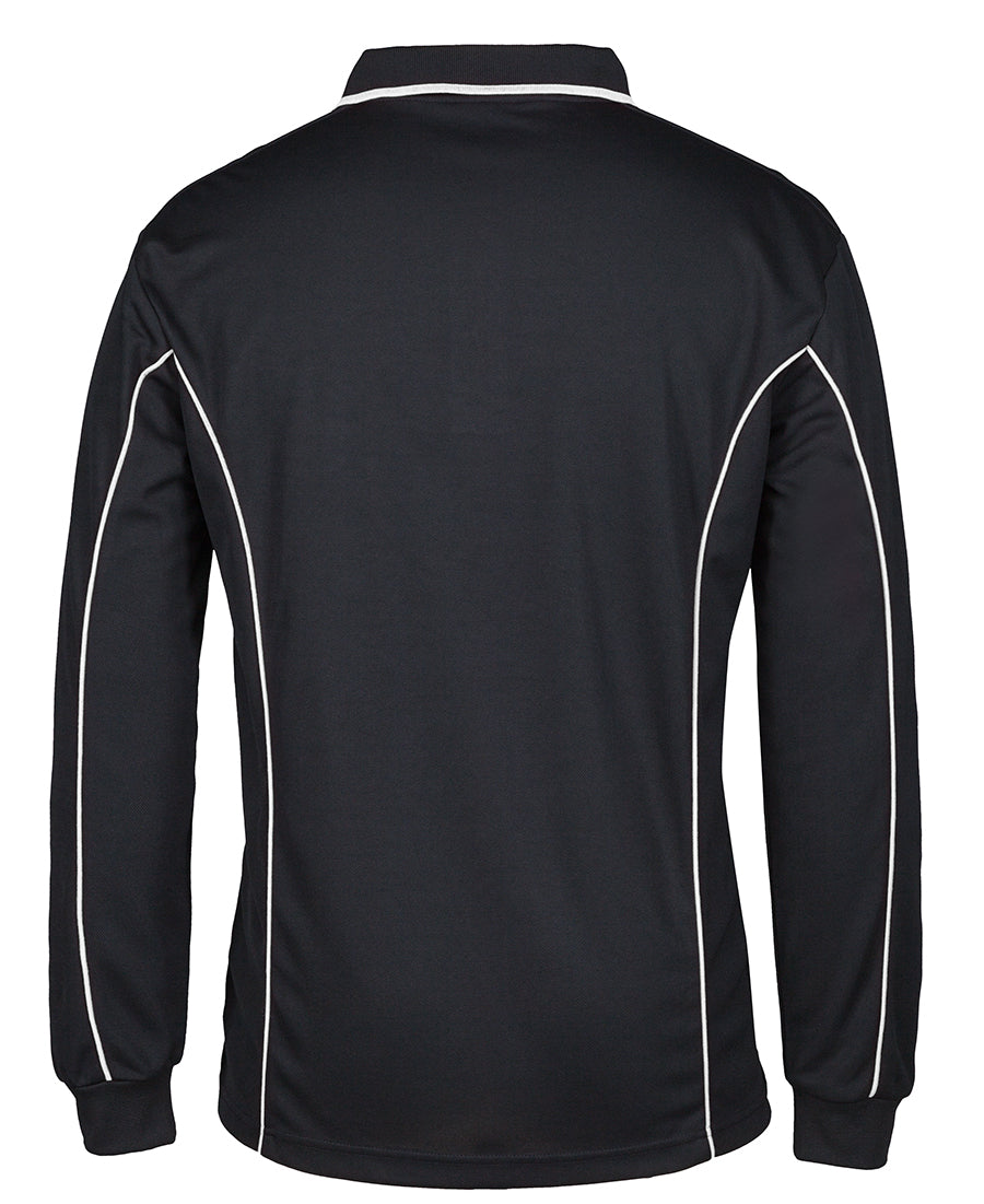 JBS PODIUM L/S PIPING POLO 7PIPL