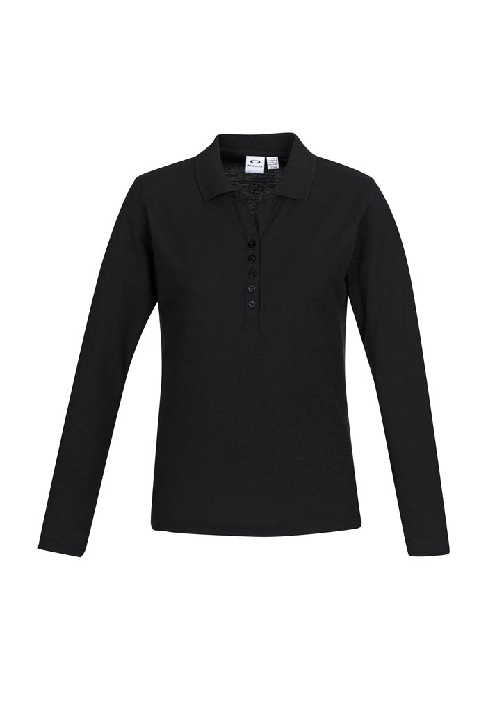 Crew Ladies L/S Polo - P400LL