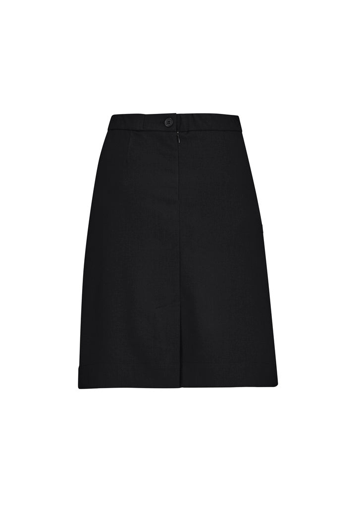 BIZ CARE WOMENS COMFORT WAIST CARGO SKIRT CL956LS