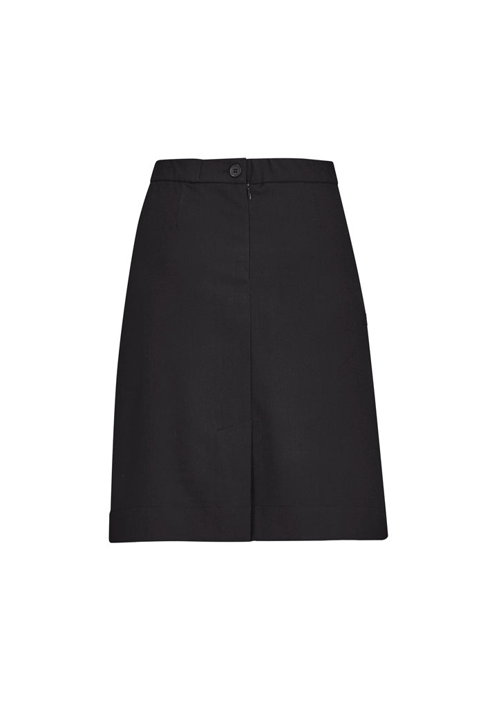BIZ CARE WOMENS COMFORT WAIST CARGO SKIRT CL956LS