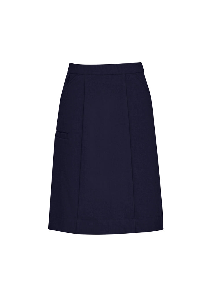 BIZ CARE WOMENS COMFORT WAIST CARGO SKIRT CL956LS