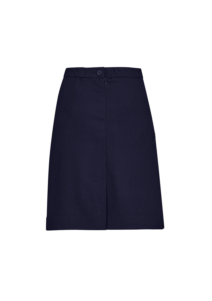 BIZ CARE WOMENS COMFORT WAIST CARGO SKIRT CL956LS