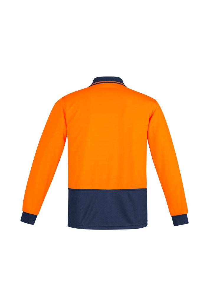 Syzmik Mens Comfort Back L/S Polo ZH410