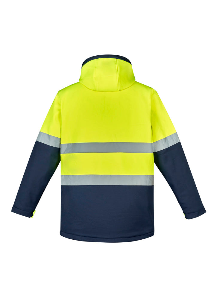 Syzmik Unisex Hi Vis Antarctic Softshell Taped Jacket ZJ553