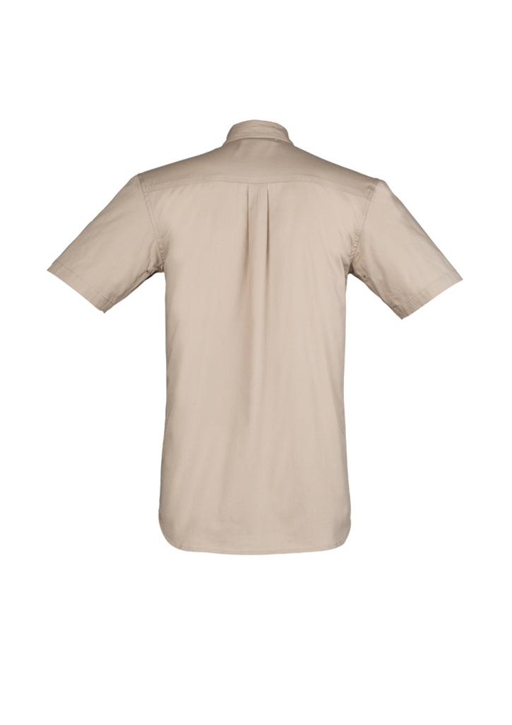 Syzmik Mens Light Weight Tradie S/S Shirt ZW120