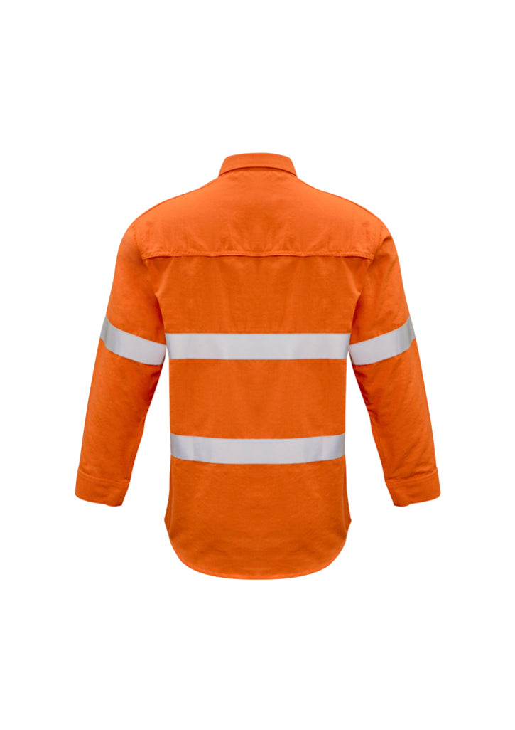 Syzmik Mens FR Closed Front Hooped Taped Shirt ZW134