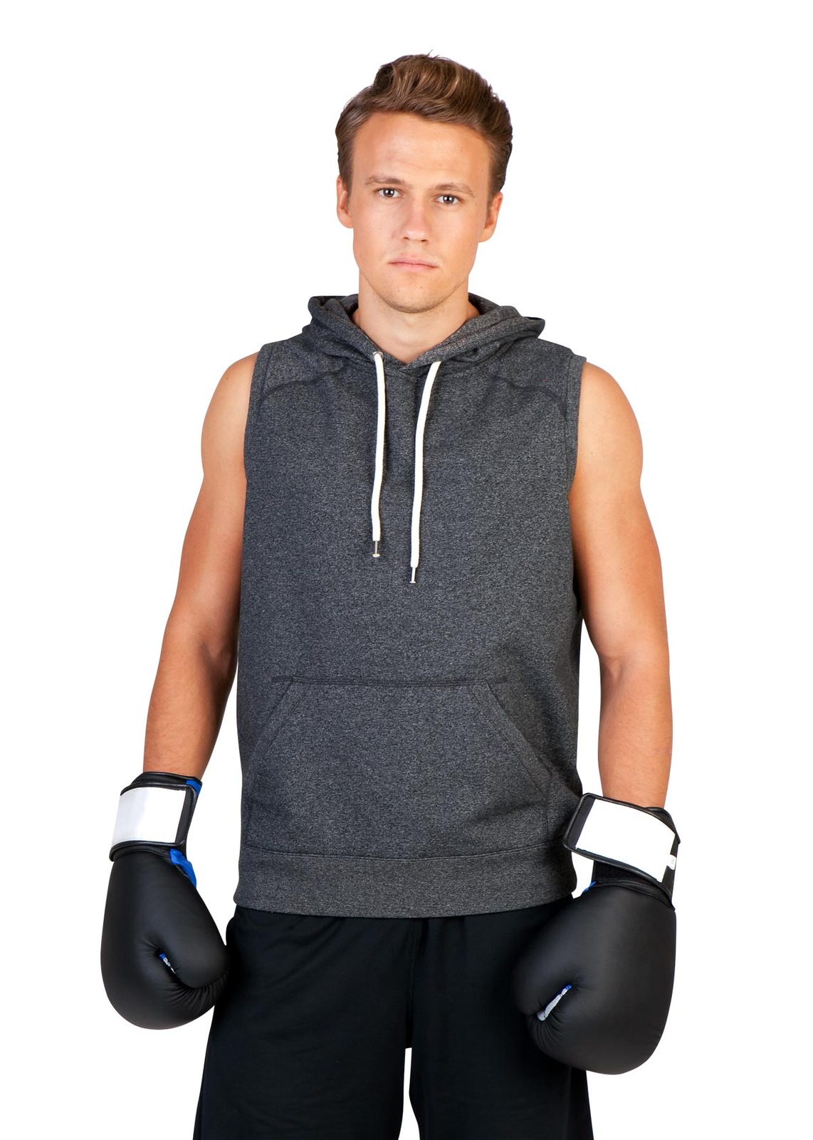 Men's Heather SLEEVELESS Hoodie