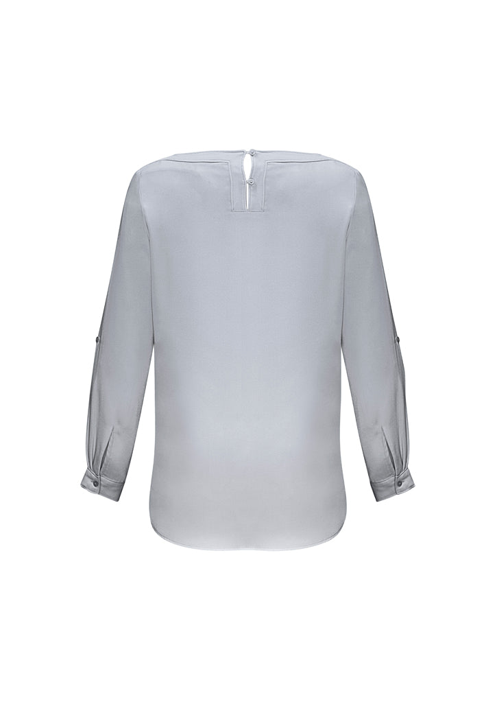 Ladies Madison Boatneck Blouse - S828LL