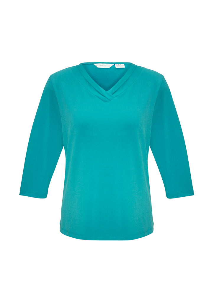 Ladies Lana 3/4 Sleeve Top - K819LT