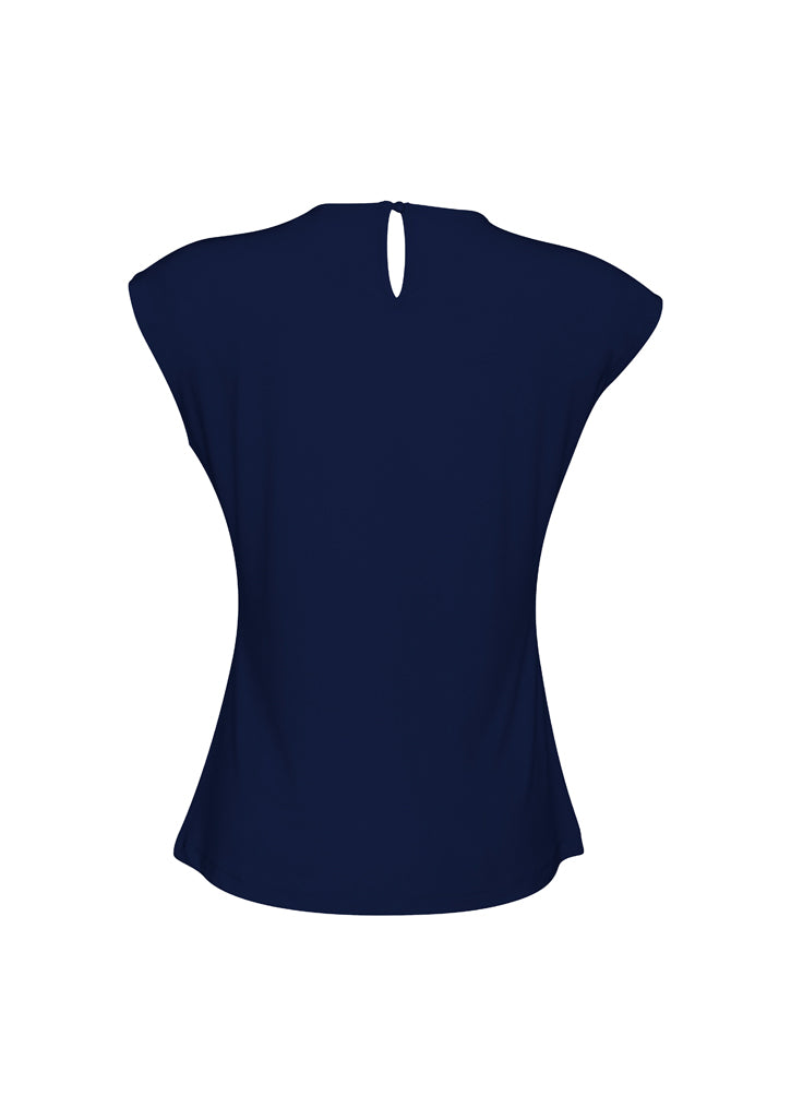 Ladies Mia Pleat Knit Top - K624LS